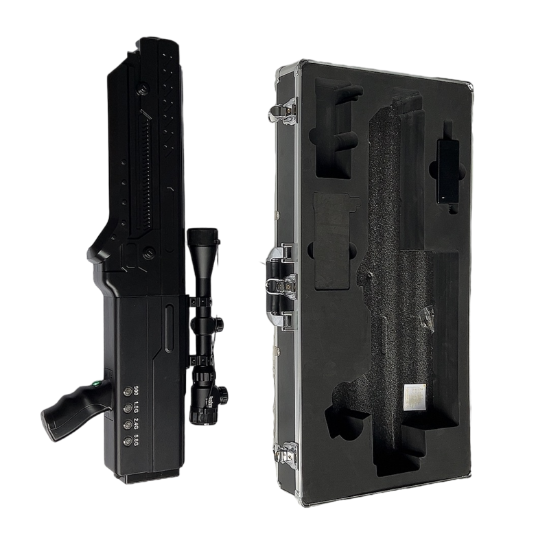  滨海手持便携式枪型低空防御反制四通道A型