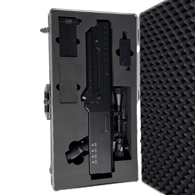  滨海手持便携式枪型低空防御反制四通道B型