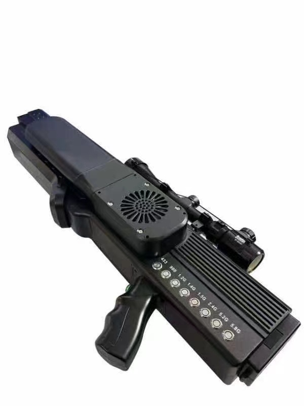  滨海手持便携式枪型低空防御反制八通道