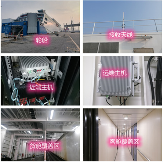  滨海海上游轮轮船渔船覆盖案例